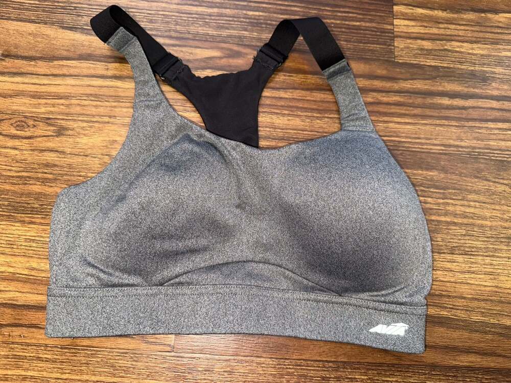 Avia Women's Medium Impact Racerback Sports Bra with Molded Cups